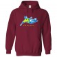 Born to Win Cool Graphic Print Football Fan Kids and Adults Hoodie